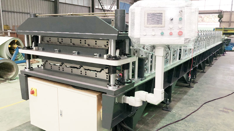 High Speed Double Deck Roll Forming Machine